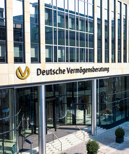 DVAG Zentrale Frankfurt Außenansicht
